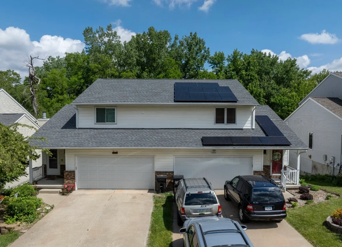 Commercial TPO flat roof Iowa